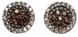 271 - PENDIENTES ROSETÓN CON CIRCONITAS