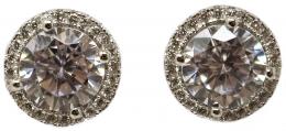 275 - PENDIENTES ROSETÓN CON CIRCONITAS