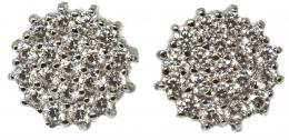 273 - PENDIENTES ROSETÓN CON CIRCONITAS