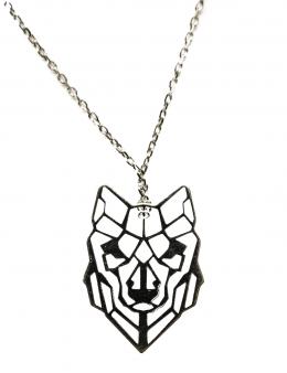 247 - GARGANTILLA CON CARA DE LOBO