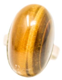 166 - ANILLO CON OJO DE TIGRE