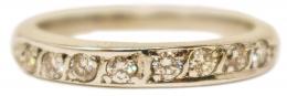 170 - ANILLO MEDIA ALIANZA CON BRILLANTES