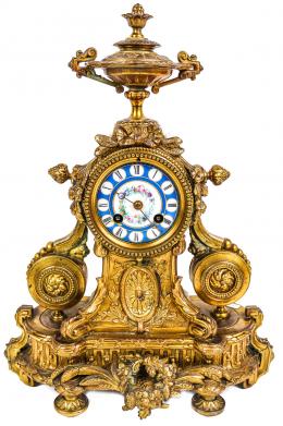 784 - RELOJ FRANCÉS DE SOBREMESA FINALES DEL S.XIX