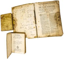 272 - TRES LIBROS DE LOS SIGLOS XVIII I XIX