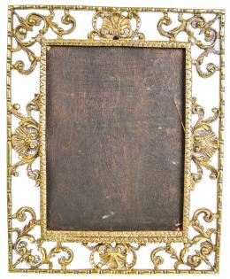 958 - PORTARETRATOS DE BRONCE