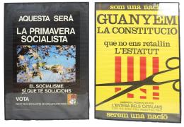 251 - DOS CARTELES DE LA TRANSICIÓN