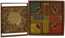 185 - DOS JUEGOS MESA FRANCESES DE LOS AÑOS 40 