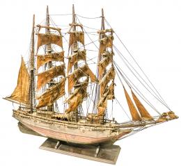 927 - MAQUETA DE BARCO DE FINALES DEL SIGLO XIX