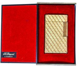 890 - ENCENDEDOR DUPONT EN PLAQUÉ DE ORO
