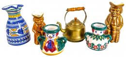 1294 - LOTE RÚSTICO DE JARRAS Y TETERA