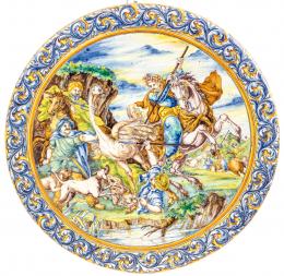 872 - PLATO DECORATIVO DE CERÁMICA DE TALAVERA DE LA REINA