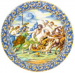874 - PLATO DECORATIVO DE TALAVERA DE LA REINA