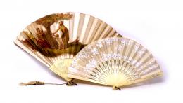 1418 - DOS ABANICOS DE PRINCIPIOS DE SIGLO XX