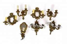 400 - LOTE DE APLIQUES DE PARED