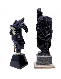 1327 - DOS FIGURAS DE ESCUELA MEJICANA