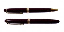 410 - PLUMA Y BOLÍGRAFO MONTBLANC MEISTERSTÜCK 144 CLASSIQUE