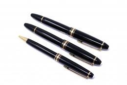 370 - DOS PLUMAS Y BOLIGRAFO MONTBLANC