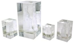 95 - LOTE DE DISTINTAS PIEZAS DE CRISTAL DEL ÚLTIMO TERCIO S.XX 