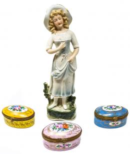 848 - LOTE VARIADO EN PORCELANA 