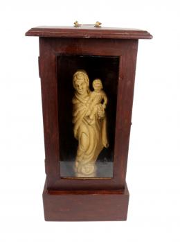 1132 - URNA CON IMAGEN "VRIGEN CON NIÑO"