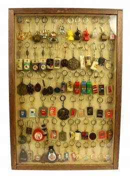 1180 - COLECCION DE LLAVEROS DE MARCAS DE CAFÉ
