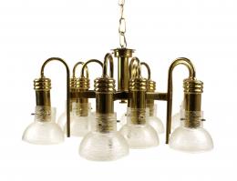 349 - LÁMPARA DE TECHO DE 9 LUCES