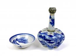 410 - PLATO Y VIOLETERO ORIENTAL