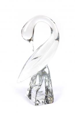 7 - "CISNE" FIGURA EN CRISTAL DE SÈVRES