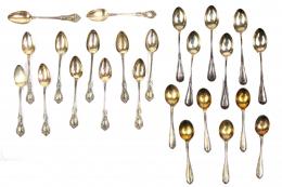 688 - GRAN LOTE DE CUCHARITAS EN PLATA