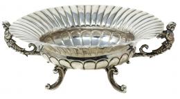 670 - CENTRO DE MESA EN PLATA.