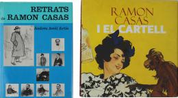 277 - DOS LIBROS MONOGRÁFICOS DE RAMON CASAS