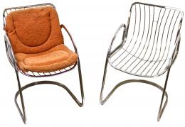 367 - CUATRO SILLAS DE DISEÑO DE LOS AÑOS 70