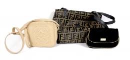 807 - TRES BOLSOS DE SEÑORA "FENDI", "LOEWE", Y "DIOR"
