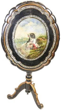 330 - MESITA AUXILIAR PLEGABLE ISABELINA