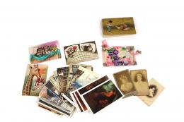 286 - LOTE VARIADO DE POSTALES DE LA PRIMERA MITAD DEL S.XX