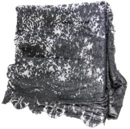 799 - MANTILLA EN ENCAJE DE MEDIADOS DEL S.XX