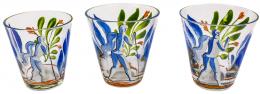 57 - TRES VASOS DE COLECCIÓN DE FELIU ELÍAS