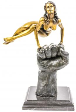 836 - ESCULTURA DE BRONCE