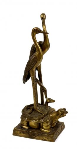 421 - FIGURA EN BRONCE ORIENTAL 
