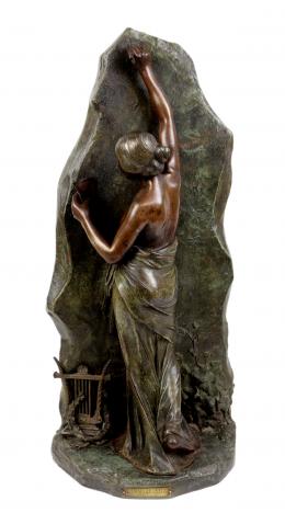 835 - ESCULTURA CALAMINA "L'IMMORTALITE"