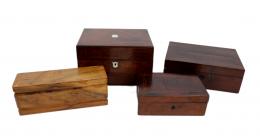 894 - COLECCIÓN DE CUATRO CAJAS INGLESAS