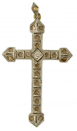115 - CRUZ COLGANTE DE PPS. DEL S.XX