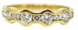 72 - ANILLO MEDIA ALIANZA CON BRILLANTES