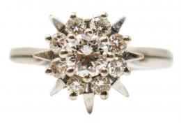 56 - ANILLO ROSETÓN AÑOS 70