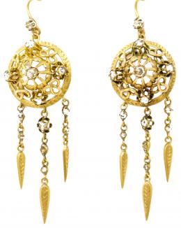 117 - PENDIENTES FRANCESES DEL S.XIX