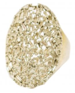 54 - ANILLO LANZADERA CON DIAMANTES