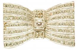 55 - ANILLO LAZO CON DIAMANTES