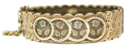 143 - PULSERA INGLESA DEL S.XIX