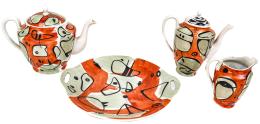 397 - SERVICIO DE CAFÉ Y TÉ DE DISEÑO AÑOS 60