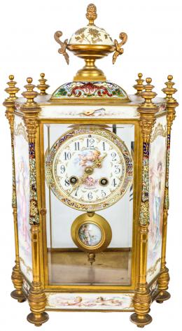 778 - RELOJ DE SOBREMESA FRANCÉS DE FINALES DEL S.XIX